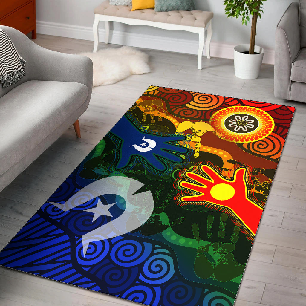 Aboriginal and Torres Strait Islander Peoples Area Rug - - Vibe Hoodie Shop