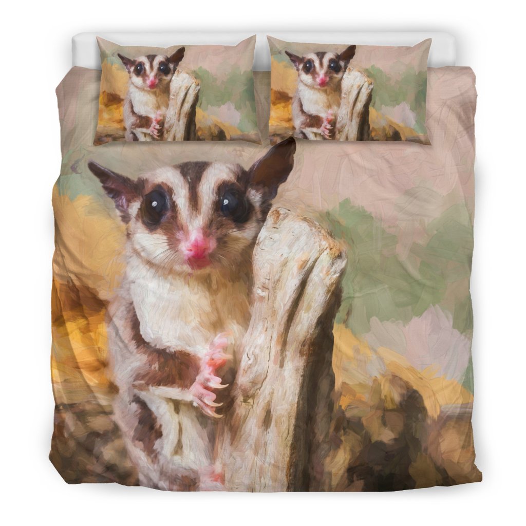 Australia Bedding Sets - Sugar Glider Bed Painting Sets - Vibe Hoodie Shop