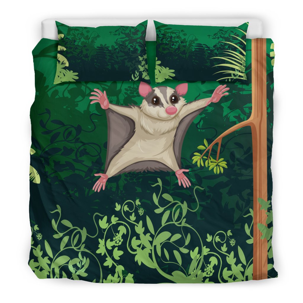 Australia Bedding Sets - Sugar Glider Bed Forest Sets - Vibe Hoodie Shop