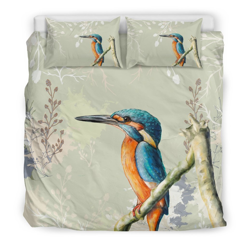 Australia Bedding Sets - Kingfisher Bed Landscape Art Sets - Vibe Hoodie Shop