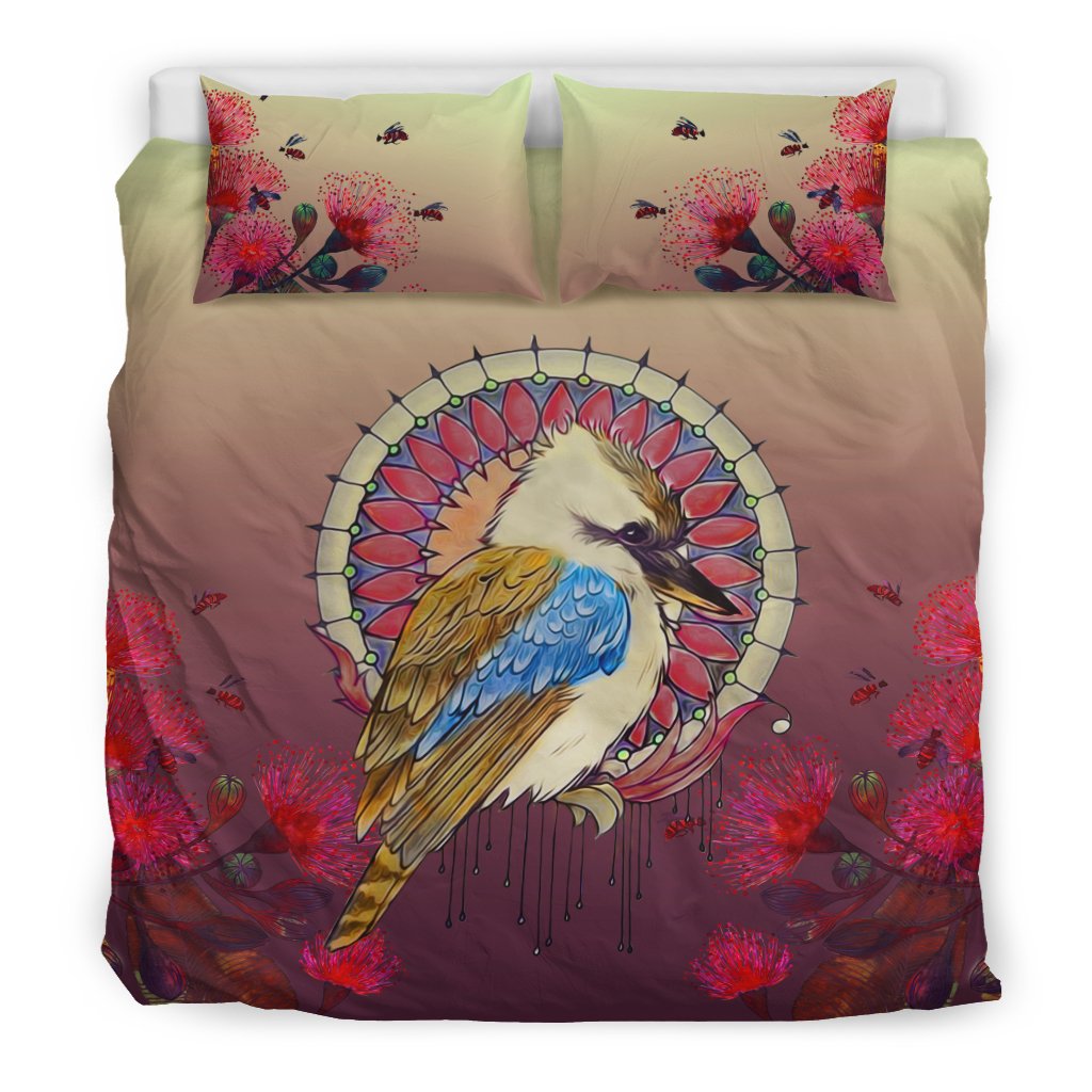 Bedding Sets - Kookaburra Bed Waratah Painting Sets - Vibe Hoodie Shop