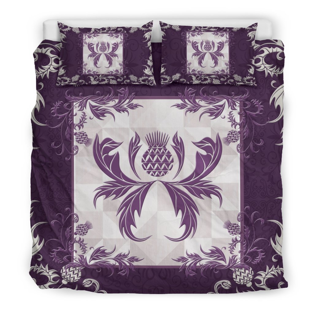 Thistle Scotland  Bedding Set K5 Purple - Vibe Hoodie Shop