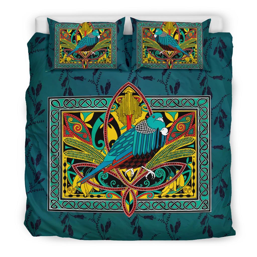 New Zealand Bedding Set, Tui Bird Duvet Cover And Pillow Case - Vibe Hoodie Shop
