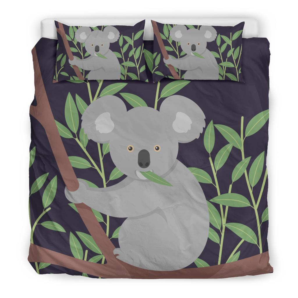 Bedding Sets - Koala Bed Drawing Painting Sets - Vibe Hoodie Shop