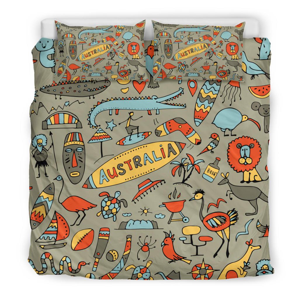 Bedding Sets - Famous Australia Bed Symbol Sets - Vibe Hoodie Shop