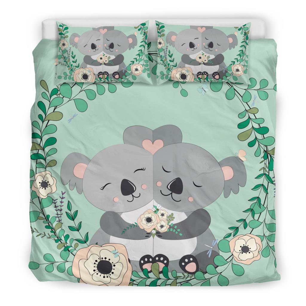 Bedding Sets - Koala Bed Family Happy Sets - Vibe Hoodie Shop