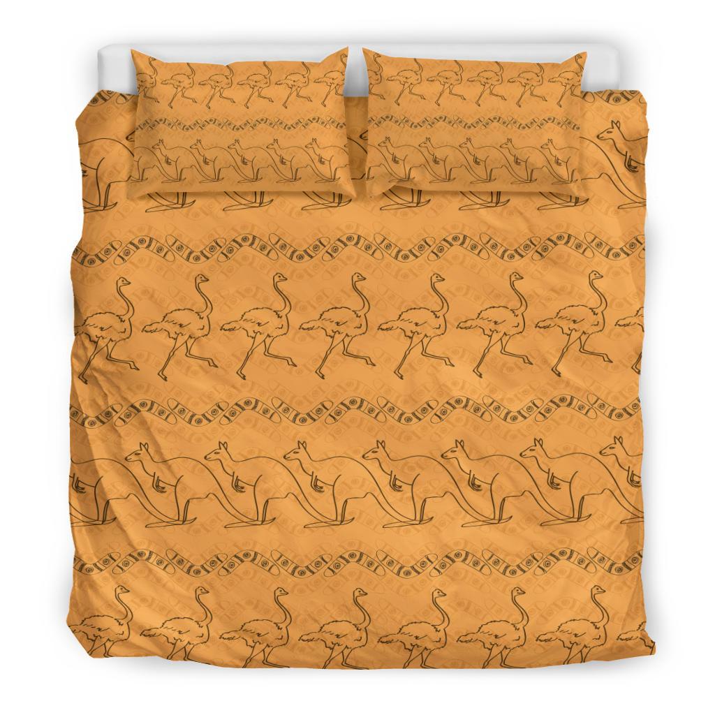 Bedding Sets - Kangaroo Bed Ostrich Vintage Sets - Vibe Hoodie Shop