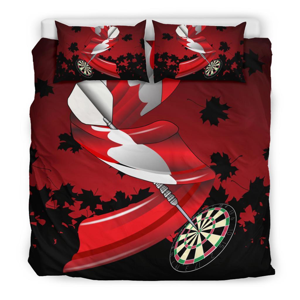 Canada Darts Team Bedding Set - Vibe Hoodie Shop