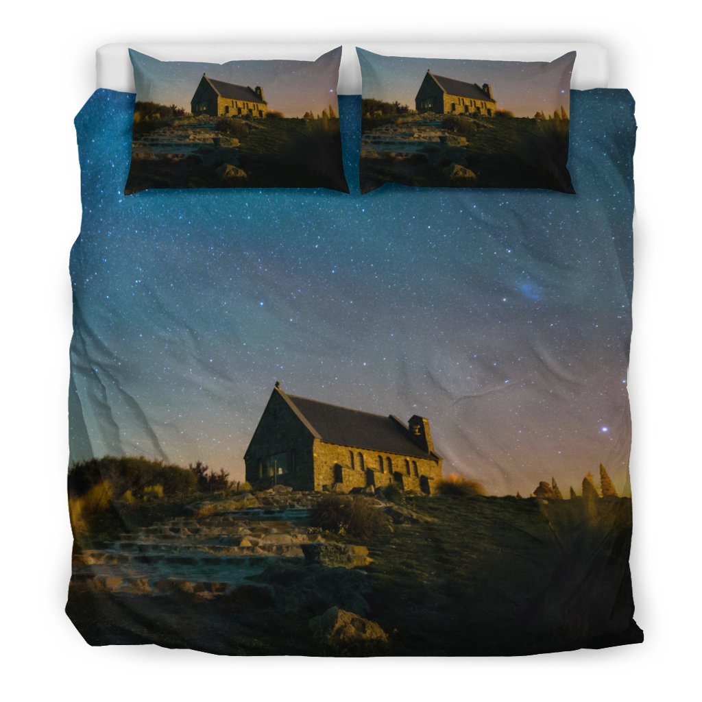 New Zealand Bedding Set Church Of Good Shepherd - Vibe Hoodie Shop