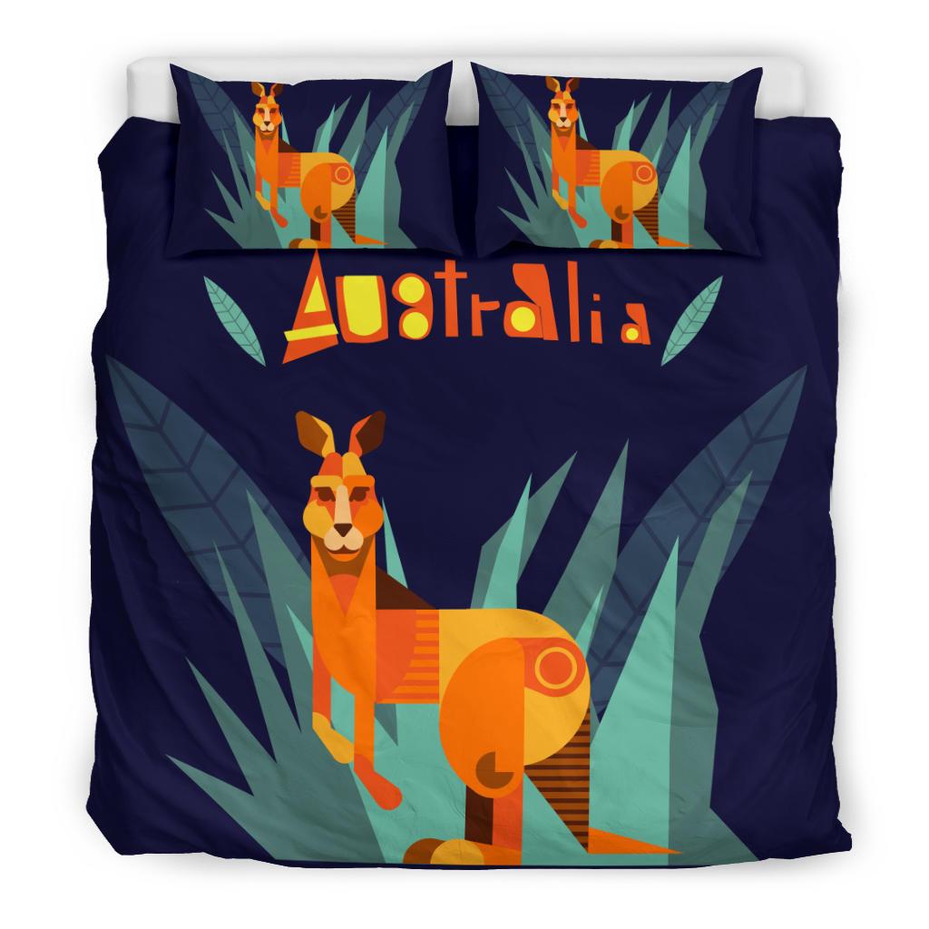 Bedding Sets - Kangaroo Bed Australia Sets Ver03 - Vibe Hoodie Shop