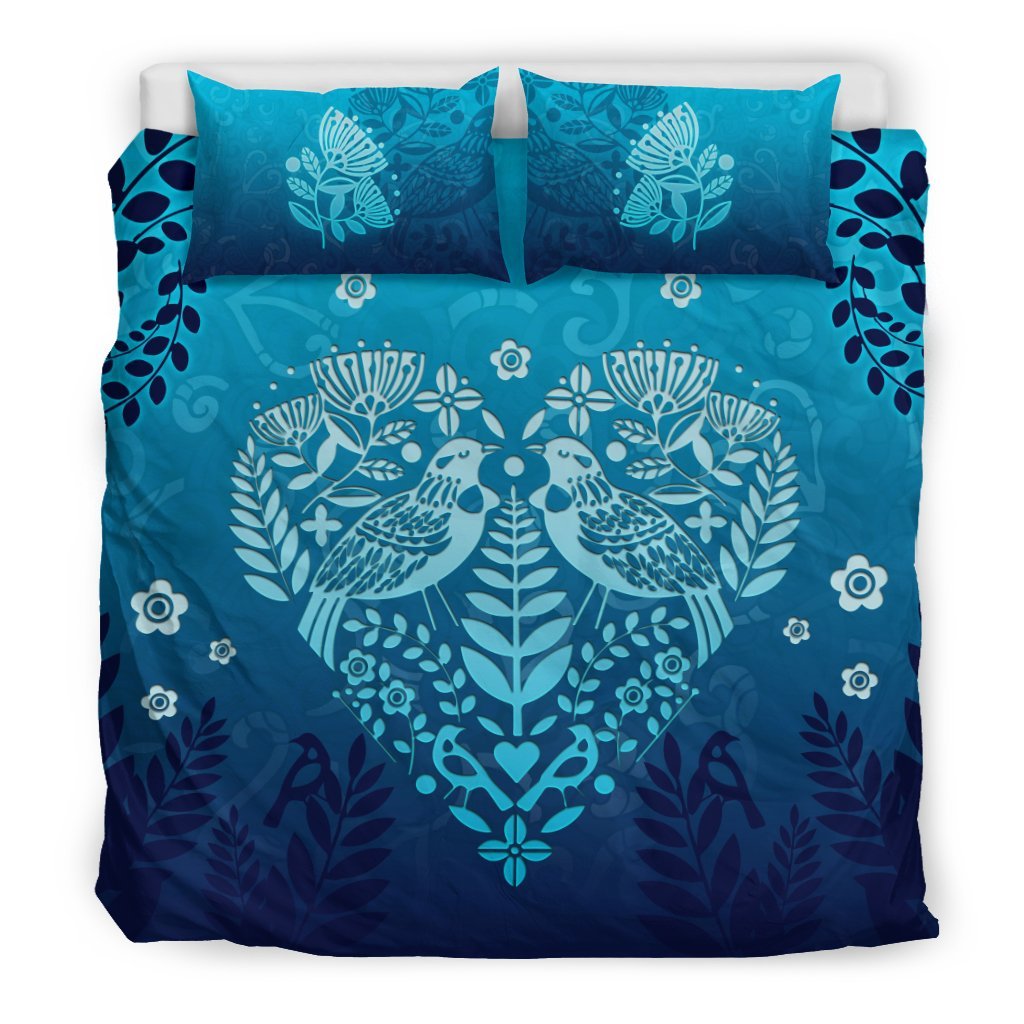 New Zealand Bedding Set, Tui Bird Duvet Cover And Pillow Case - Vibe Hoodie Shop