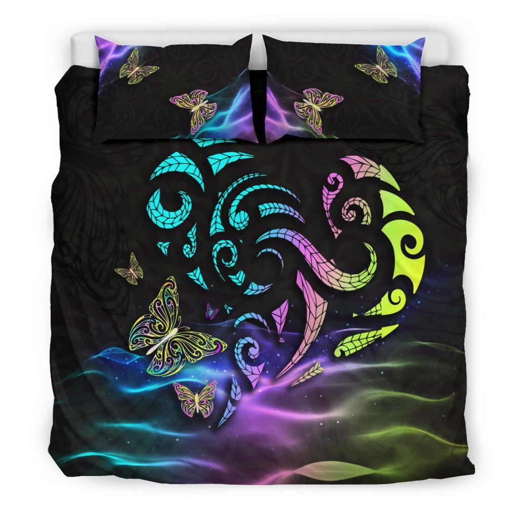 Hineraukatauri Goddess Of Music New Zealand Bedding Set 02 - Vibe Hoodie Shop