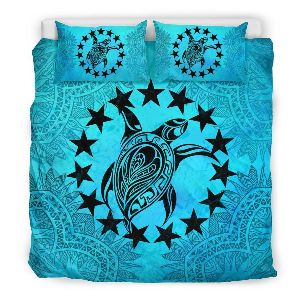 Cook Islands Turquoise Bedding Set - Vibe Hoodie Shop