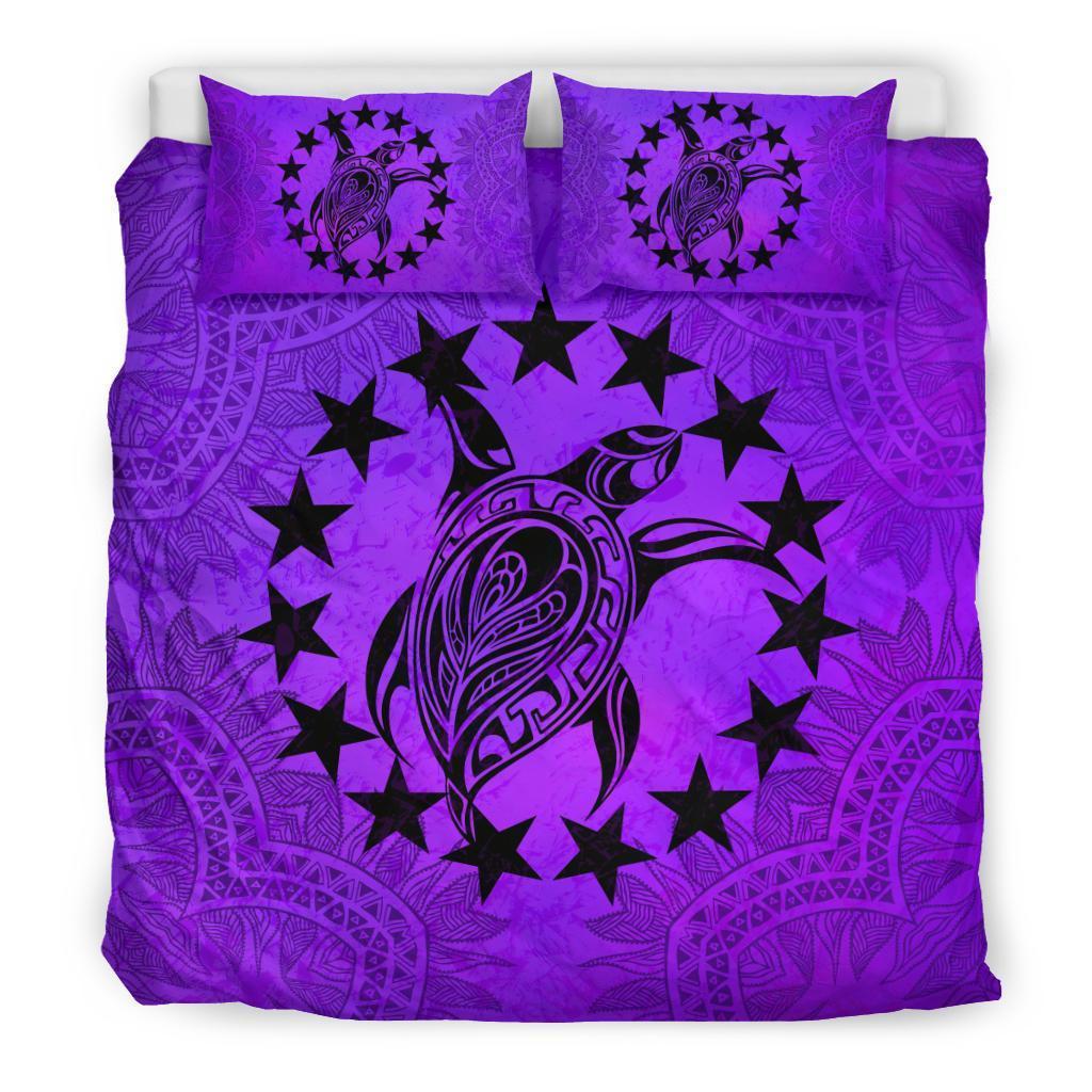 Cook Islands Purple Bedding Set - Vibe Hoodie Shop