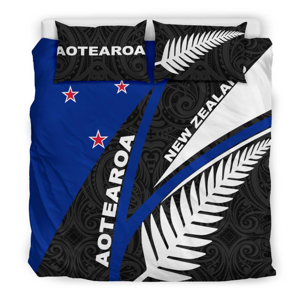 New Zealand Sky Bedding Set - Vibe Hoodie Shop