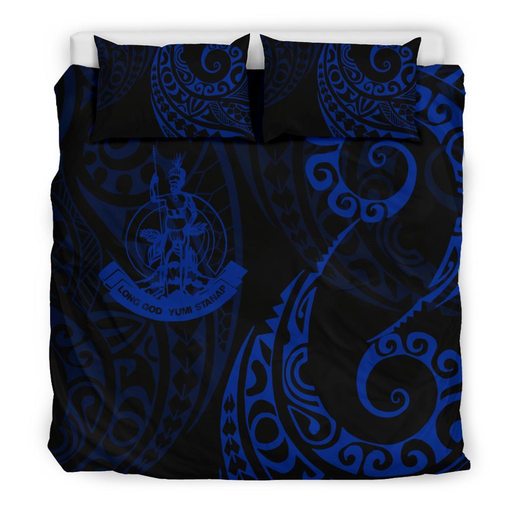 Vanuatu Polynesian Bedding Set - Tattoo Style 07 - Vibe Hoodie Shop