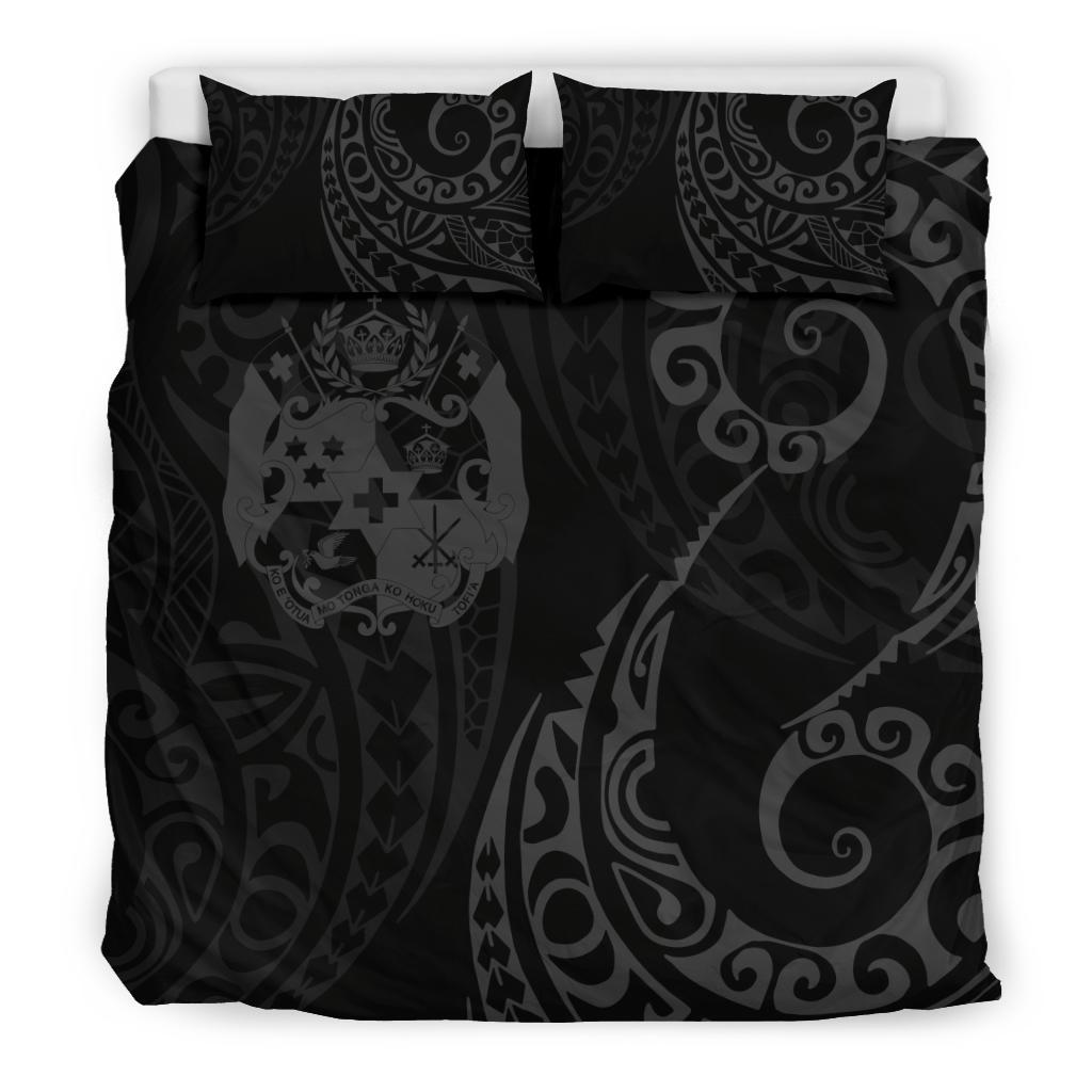 Tonga Polynesian Bedding Set - Tattoo Style 05 - Vibe Hoodie Shop