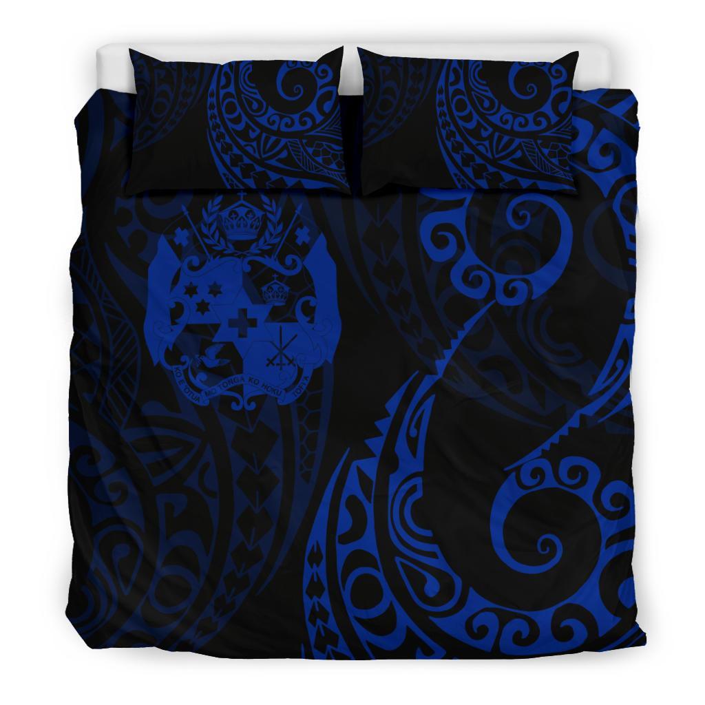 Tonga Polynesian Bedding Set - Tattoo Style 07 - Vibe Hoodie Shop