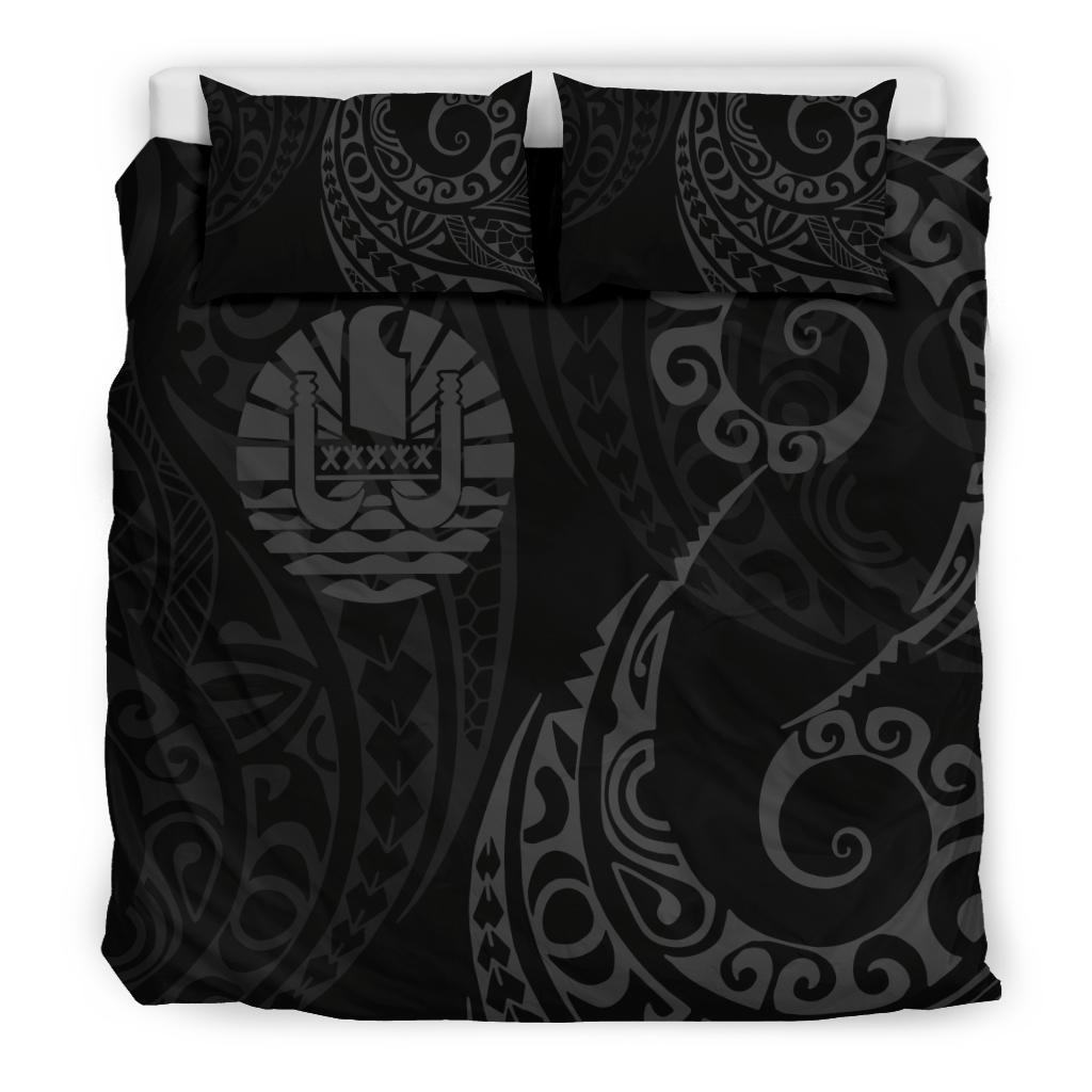 Tahiti Polynesian Bedding Set - Tattoo Style 05 - Vibe Hoodie Shop