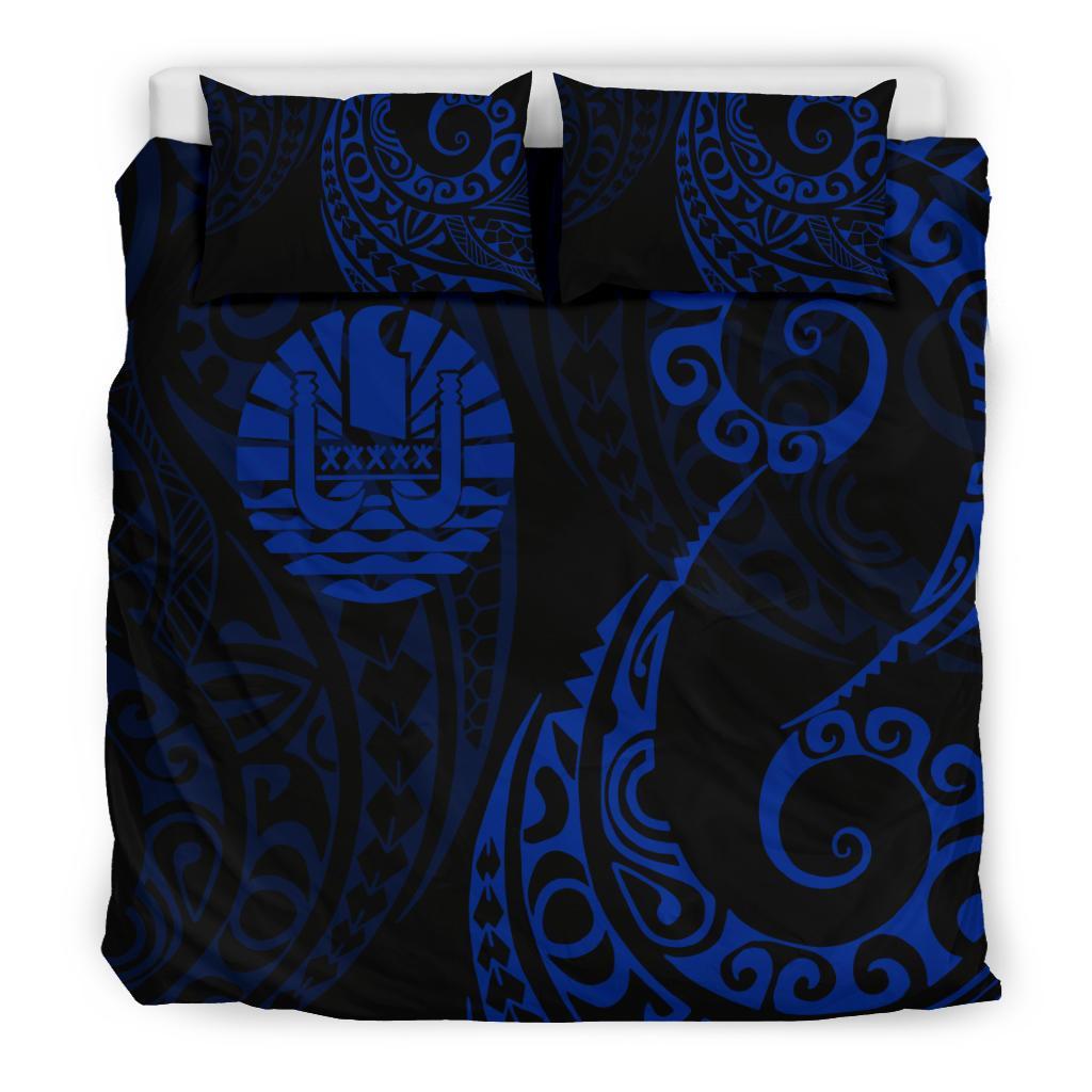 Tahiti Polynesian Bedding Set - Tattoo Style 07 - Vibe Hoodie Shop