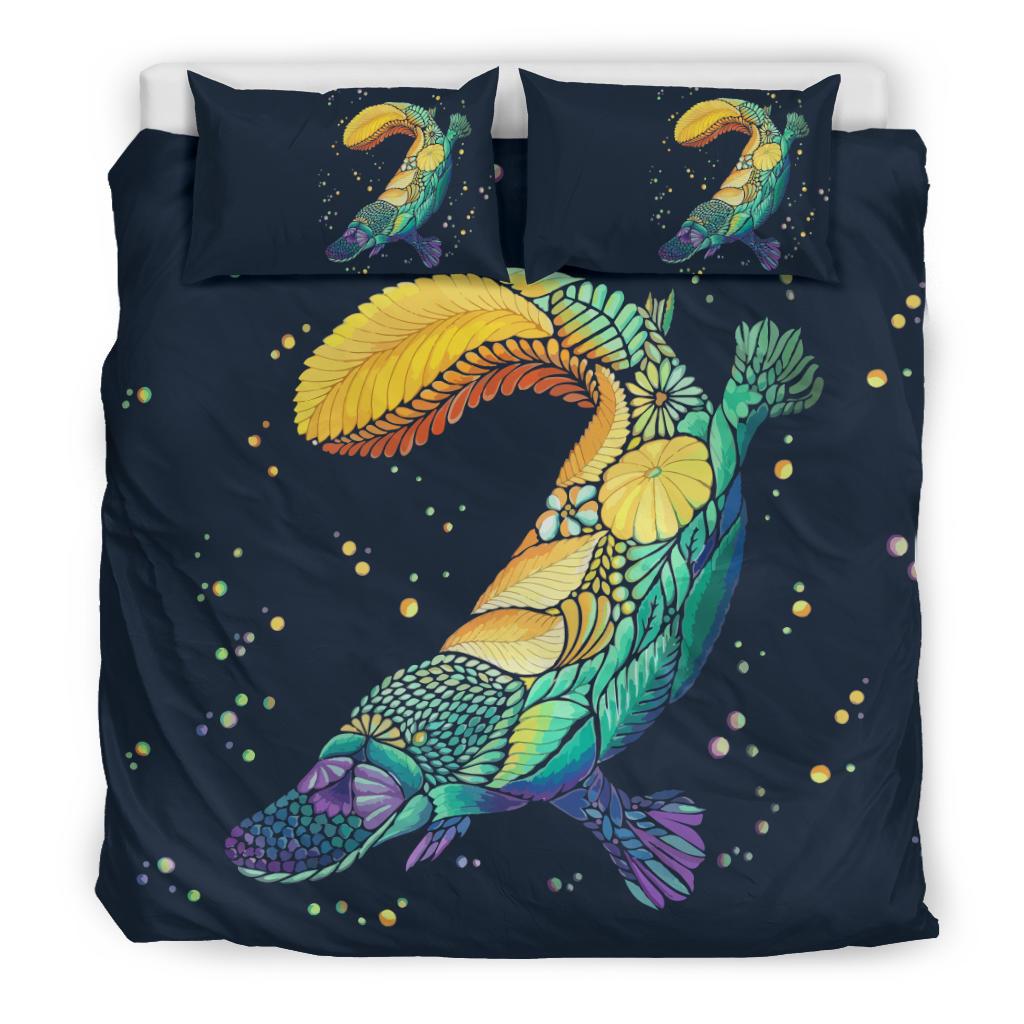 Bedding Sets - Platypus Bed Patterns Art Sets - Vibe Hoodie Shop