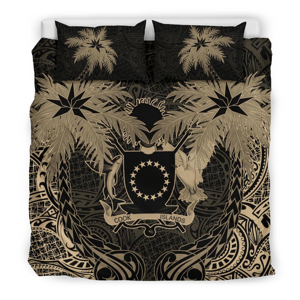 Cook Islands Coconut Bedding Set (Duvet Cover) - Vibe Hoodie Shop