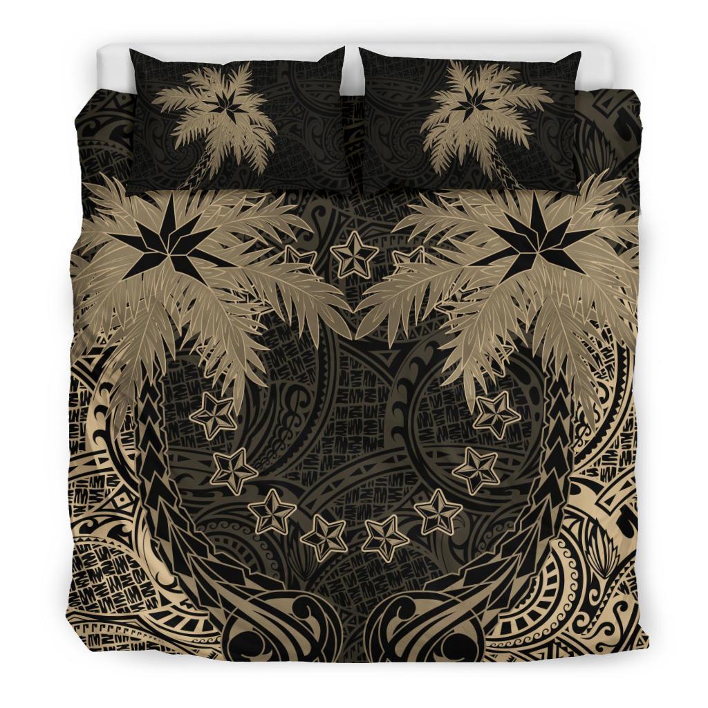 Cook Islands Coconut Bedding Set (Duvet Cover) - Vibe Hoodie Shop