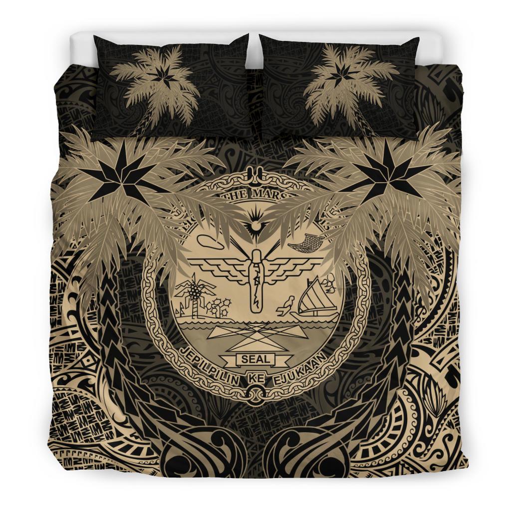 Marshall Islands Coconut Bedding Set (Duvet Cover) - Vibe Hoodie Shop