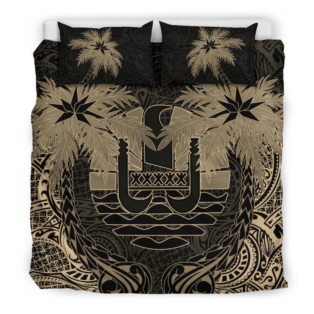 Tahiti Coconut Bedding Set (Duvet Cover) - Vibe Hoodie Shop