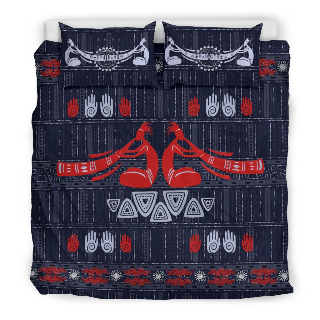 Aboriginal Bedding Sets, Didgeridoo Australia Indigenous Patterns Ver01 - Vibe Hoodie Shop