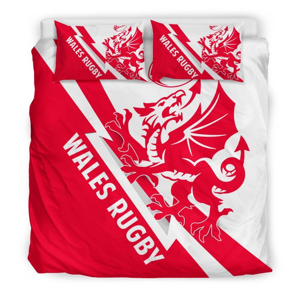 Wales Rugby Bedding Set - Lighting Style - Vibe Hoodie Shop