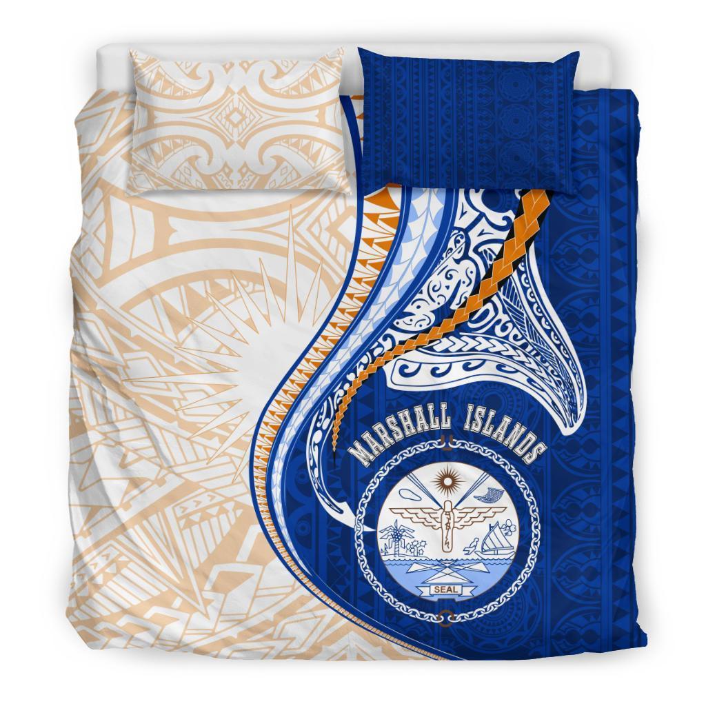 Marshall Islands Bedding Set Kanaloa Tatau Gen MH - Vibe Hoodie Shop