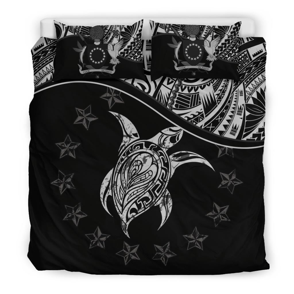 Cook Islands Bedding Set Black - Vibe Hoodie Shop