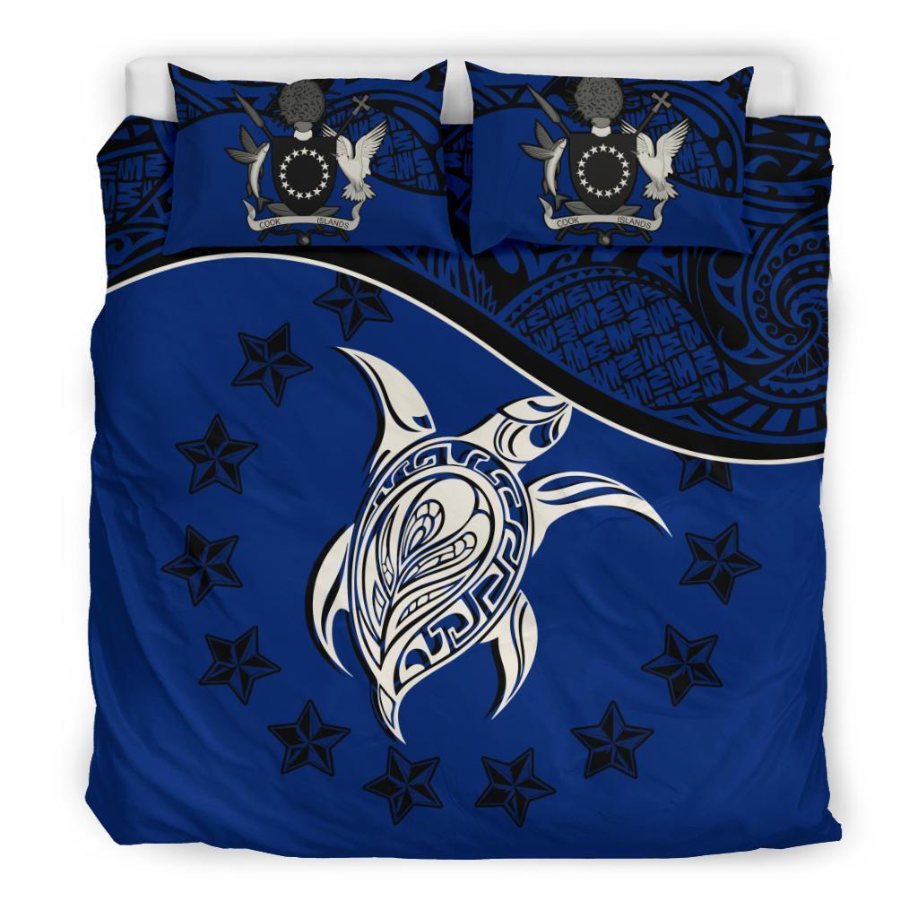 Cook Islands Bedding Set Dark Blue - Vibe Hoodie Shop