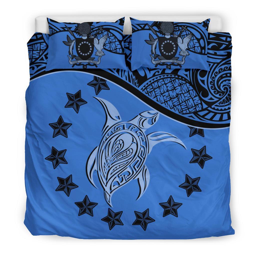 Cook Islands Bedding Set Blue - Vibe Hoodie Shop