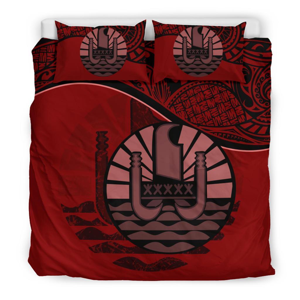 Tahiti Bedding Set Red - Vibe Hoodie Shop