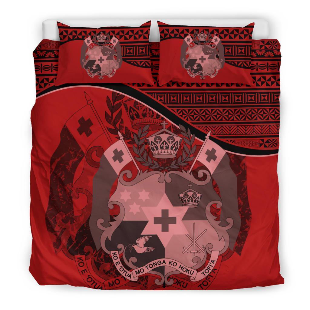 Tonga Bedding Set Red - Vibe Hoodie Shop