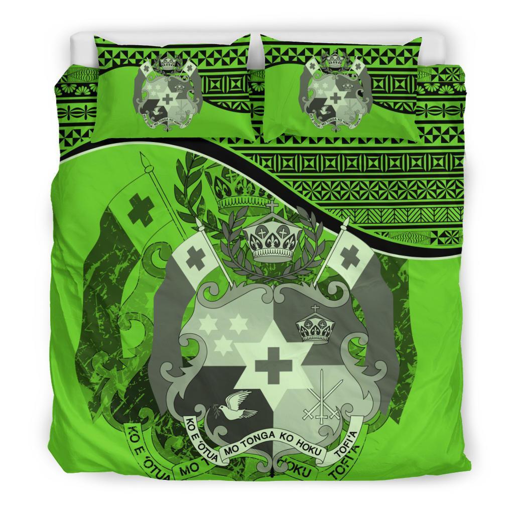 Tonga Bedding Set Green - Vibe Hoodie Shop