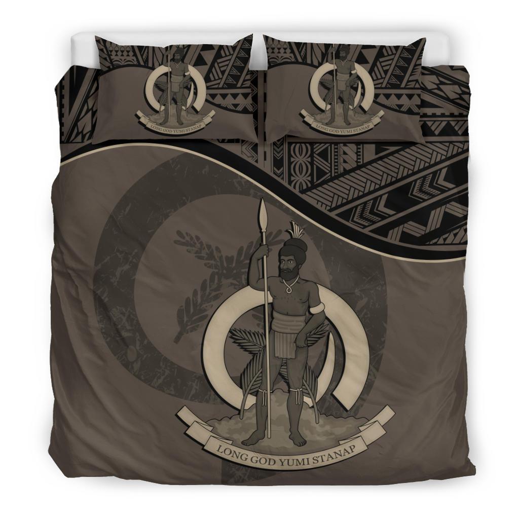 Vanuatu Bedding Set Brown - Vibe Hoodie Shop