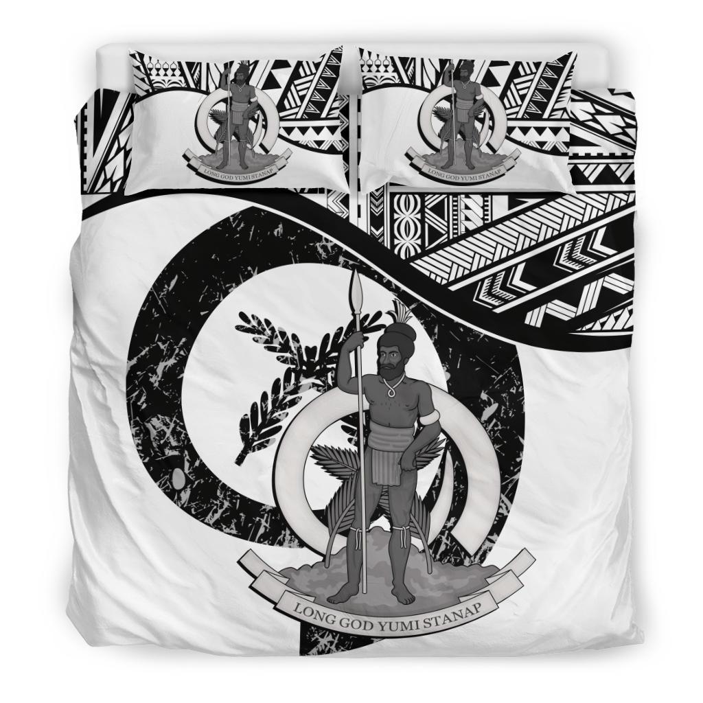 Vanuatu Bedding Set White - Vibe Hoodie Shop