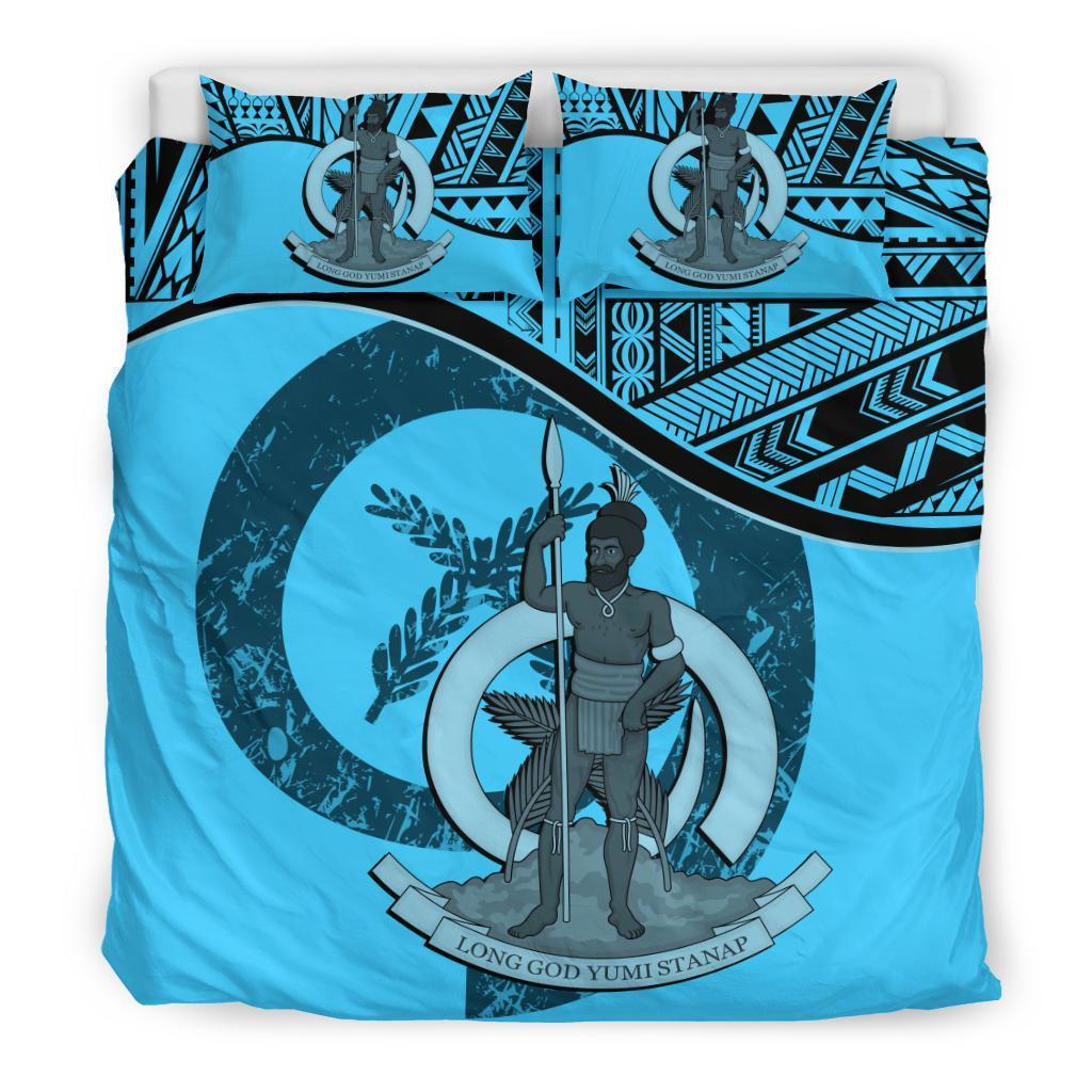 Vanuatu Bedding Set Blue - Vibe Hoodie Shop