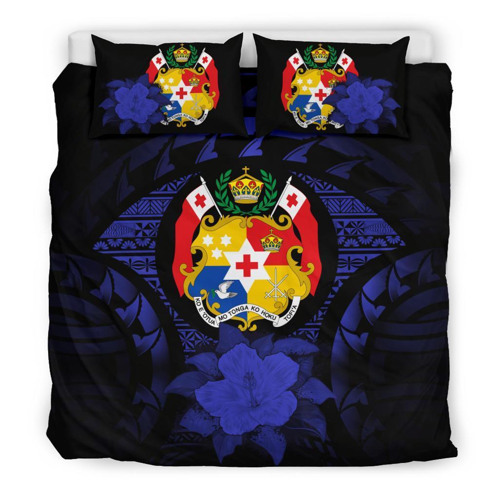 Tonga Bedding Set Dark Blue - Vibe Hoodie Shop