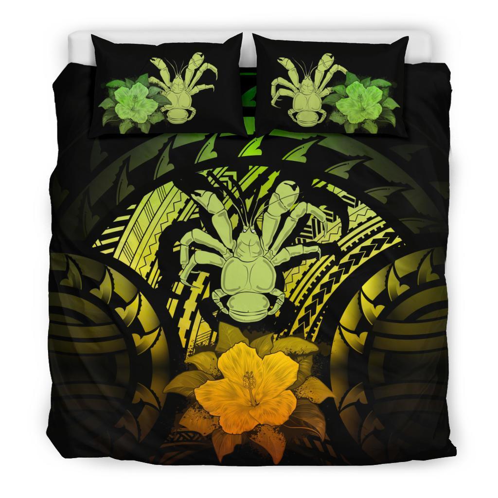 Niue Reggae Hibiscus Bedding Set - Vibe Hoodie Shop