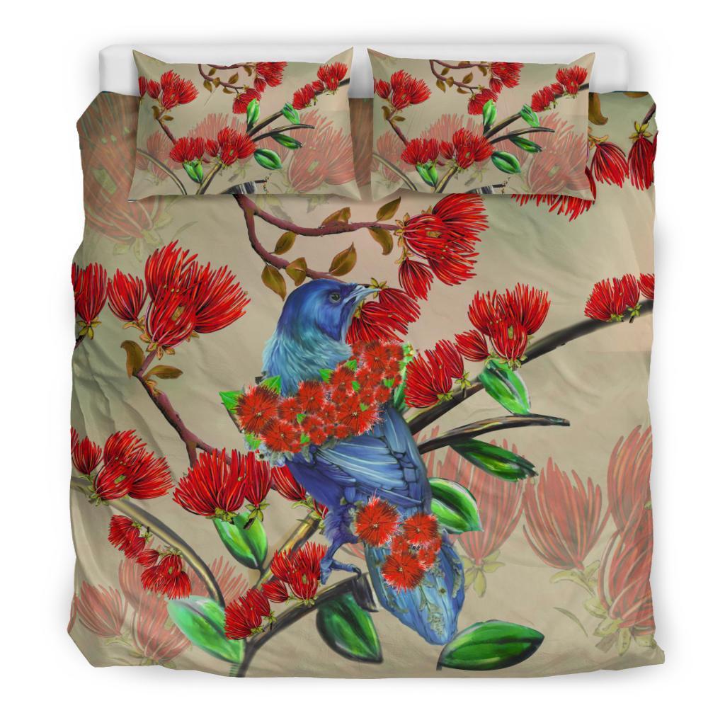 New Zealand Bedding Set, Tui Bird Duvet Cover And Pillow Case - Vibe Hoodie Shop