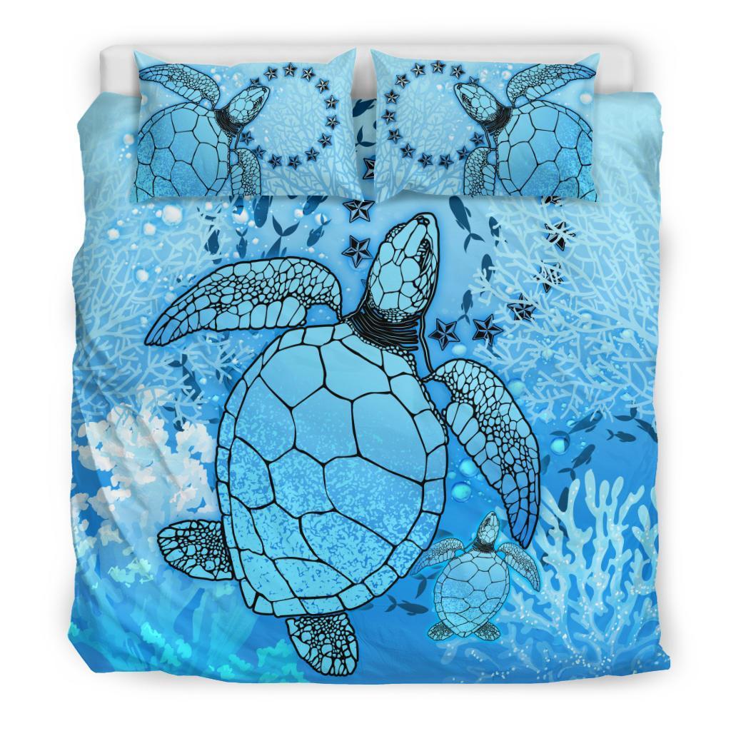 Cook Islands Bedding Set - Ocean Life - Vibe Hoodie Shop