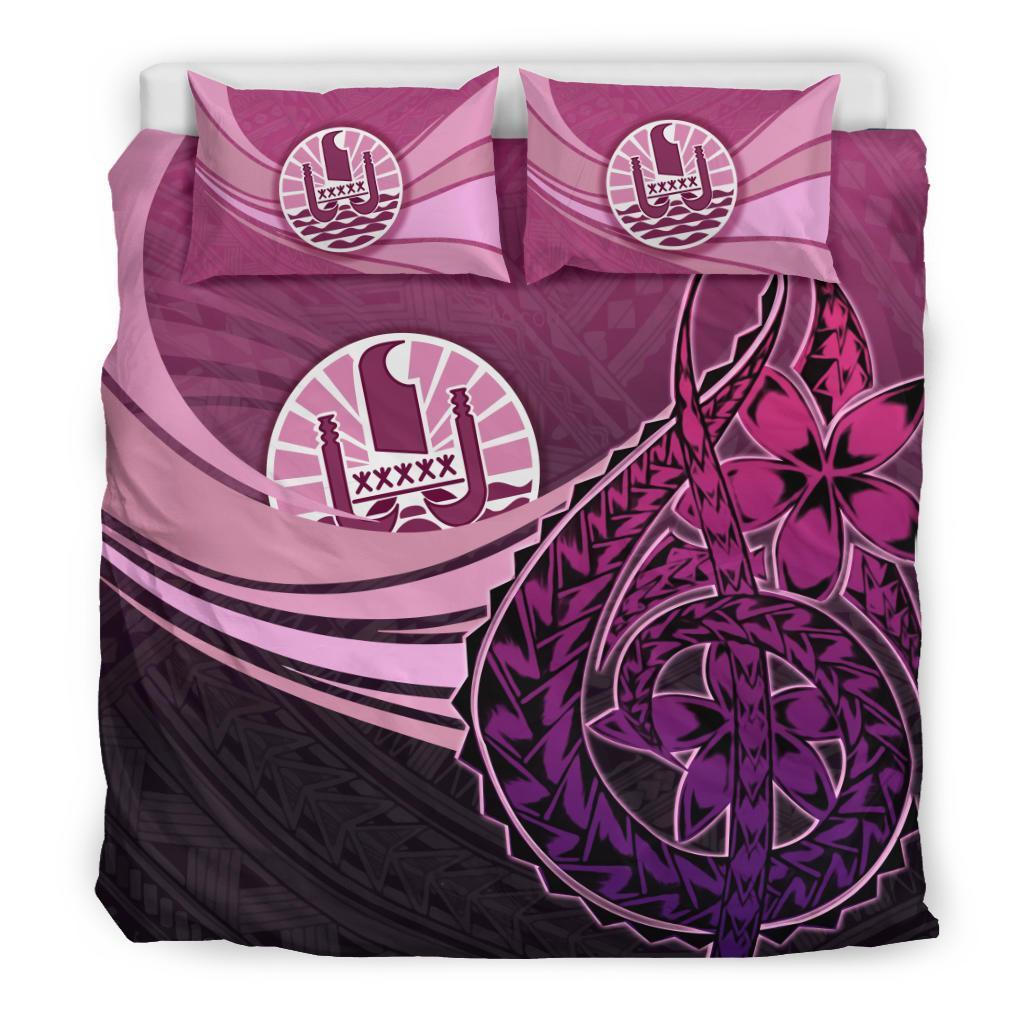 Tahiti Bedding Set Music Note Polynesian - Vibe Hoodie Shop