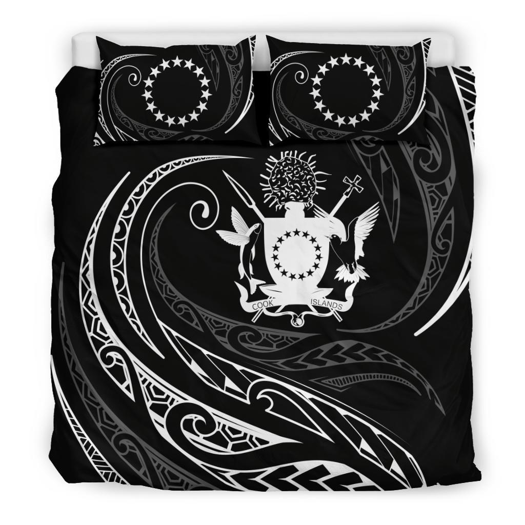 Cook Islands Bedding Set - White - Frida Style - Vibe Hoodie Shop