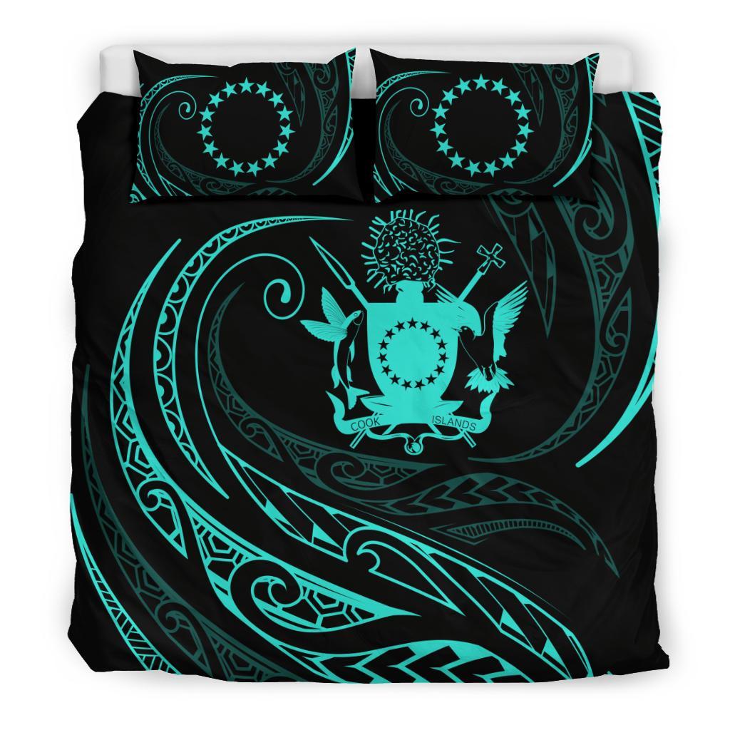 Cook Islands Bedding Set - Turquoise - Frida Style - Vibe Hoodie Shop