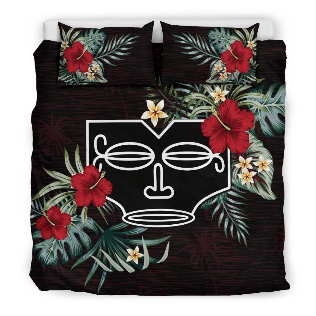 Marquesas Islands Bedding Set Hibiscus - Vibe Hoodie Shop