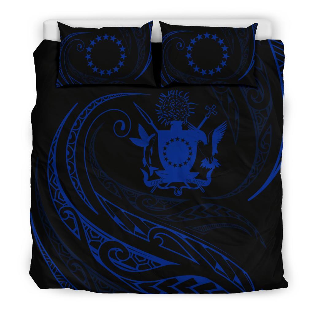 Cook Islands Bedding Set - Blue - Frida Style - Vibe Hoodie Shop